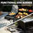 FEASTO 4-Burner Propane Gas Grill with Cover