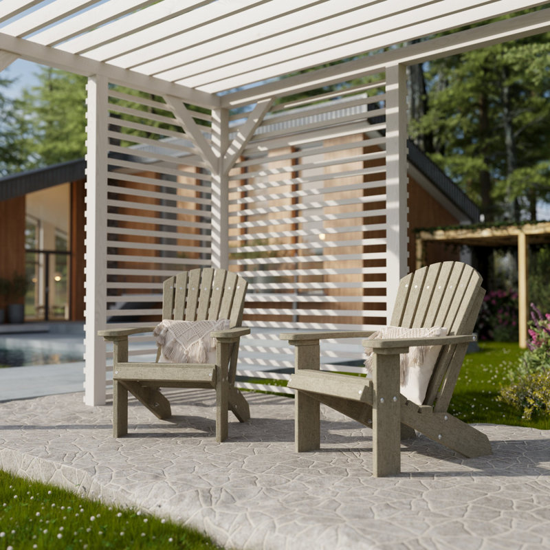 Chaise Adirondack pour enfant Heritage, Bois patiné