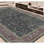 Tapis gris de haute qualité noué à la main