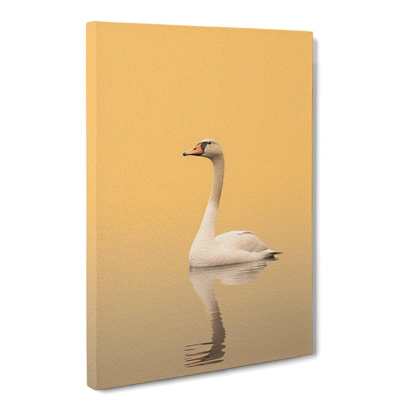 Goose Minimalism - Print, 50cm H x 35cm W x 3cm D