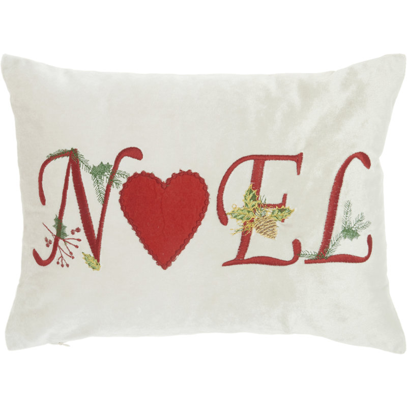 Appliqued Throw Pillow