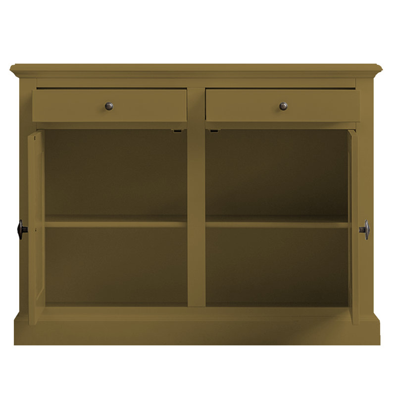 Breshai 126cm Sideboard, Dark Yellow