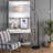 Akridge 77'' Black Arched Floor Lamp