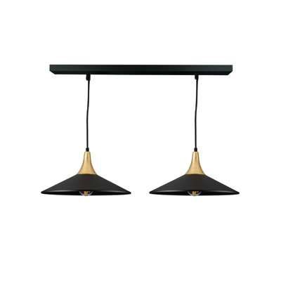 - Light Matte Black Dome Pendant