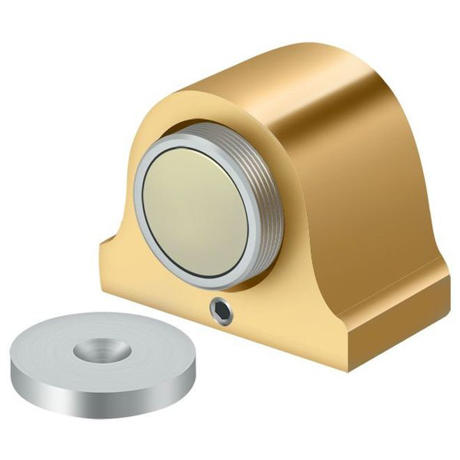 Door Stop, PVD Polished Brass