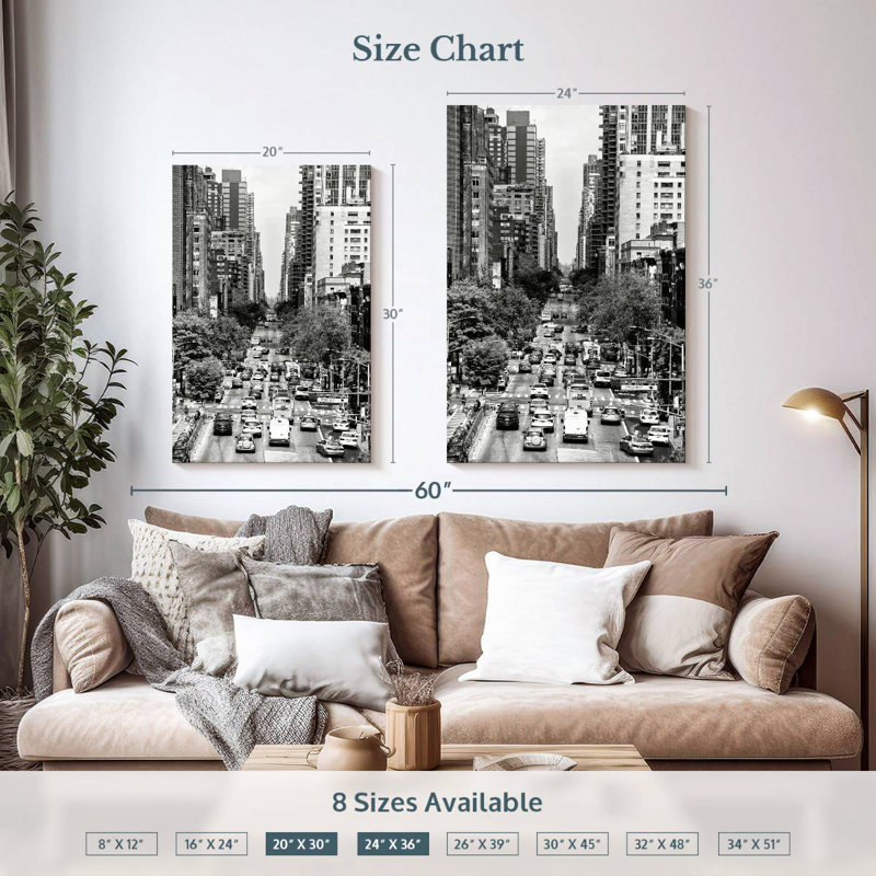 Sirci Manhattan Central Avenue, H 36 po x l 24 po