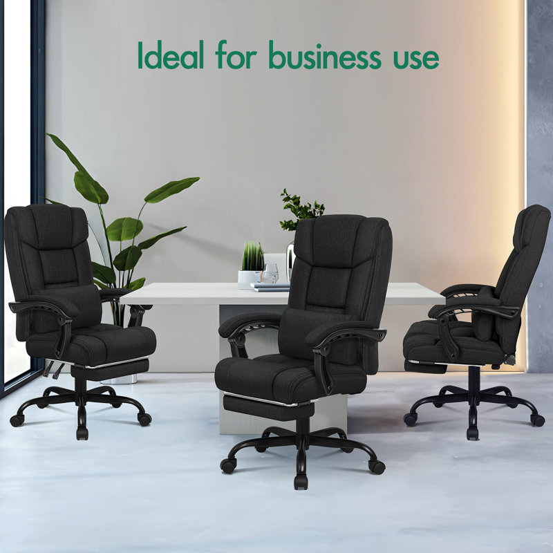 Monkstown Office Chair, Black