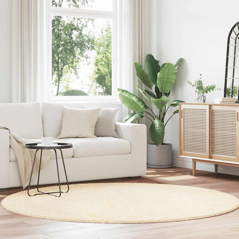 Solid Colour Area Rug, Round 200cm