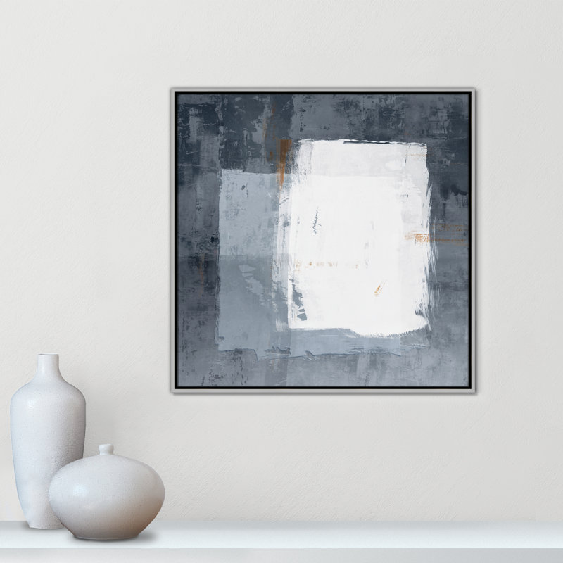«Dancing in the Moonlight II», reproduction carrée par Casa Fine Arts, Argent, H 31,5 po x l 31,5 po
