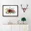 Still Life of Flowers - Picture Frame Art Print-55615948-55615944