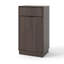 Armoire à ordures inclinable avec tiroir-116866397