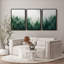 Art mural encadré, rétro, antique, classique pour chambre à coucher - 16 po x 24 po x 3 panneaux-652371901-652371903