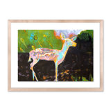 Fawn Painting by Amy Bautz