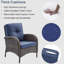 Chaise de patio avec coussins-822297833