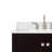Flynt 43'' Single Bathroom Vanity with Carrara Marble Top-64627247