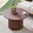 Round Coffee Table With Sturdy Base