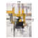 Doucette Abstract Ivory/Gold/Gray Area Rug