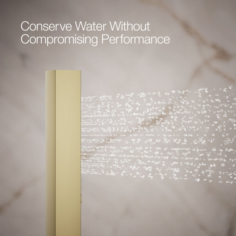 Shift+ Square Square Two-Function Handshower 2.5 Gpm