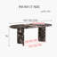 Oval Faux Marble Top Dining Table-2031132031