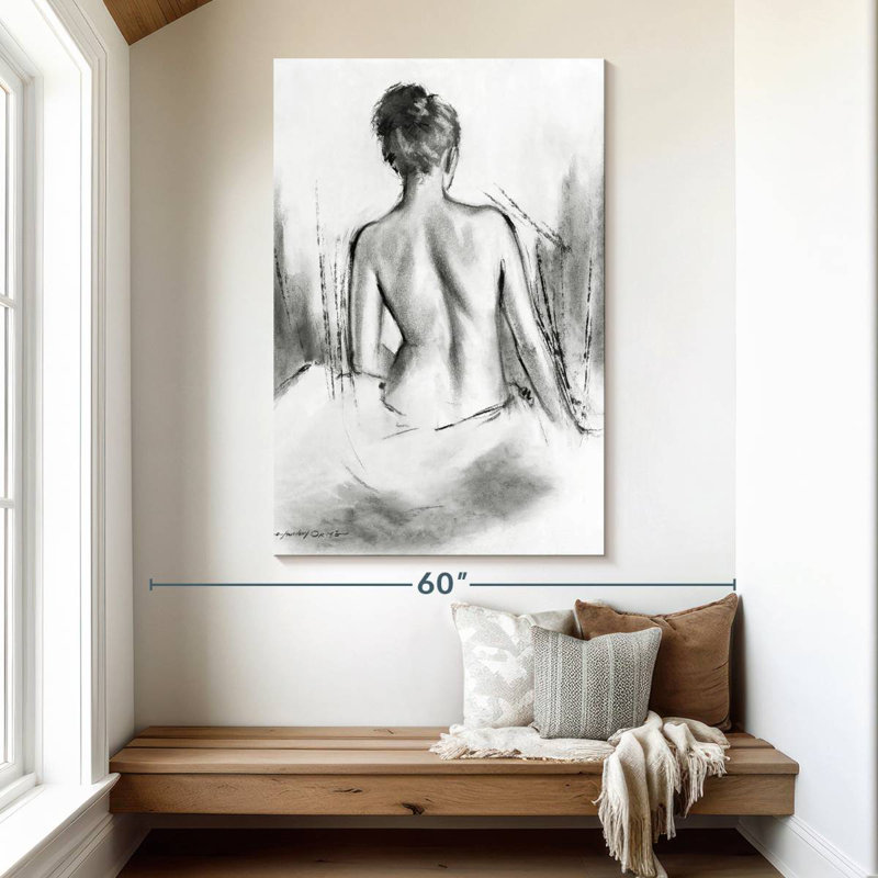 Leisha Soft Silhouette VI, 51" H x 34" W