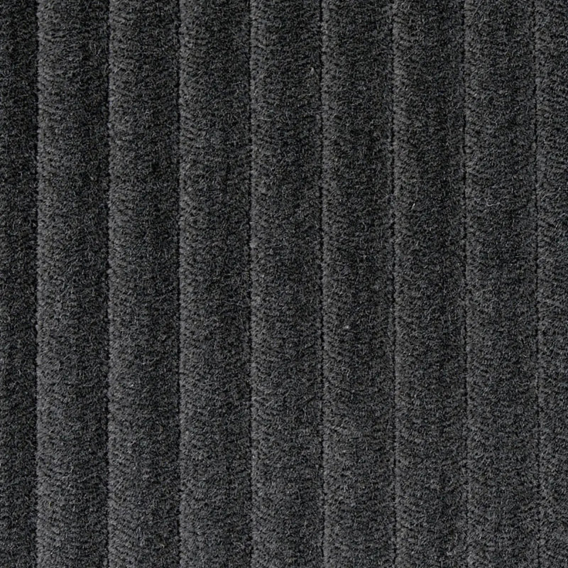 Tissu en velours côtelé Wyatt, Éléphant gris