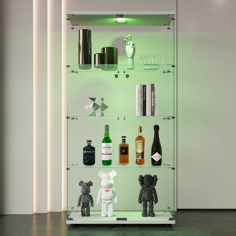 Display Cabinet, White