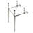 Kingston Brass Edwardian Brass Console Sink Legs-49277398