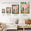 Wall Art Print Elephant Jungle Animal Fun Multi Living Room