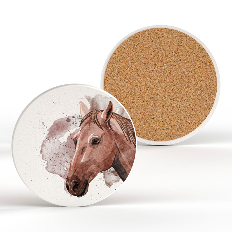 Ceramic Round 1 Piece Coaster