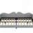 Full Size Upholstered Daybed, Sherpa Fabric Sofabed With Cloud-Shaped Backrest, No Box-Spring Needed, Gray-357622455