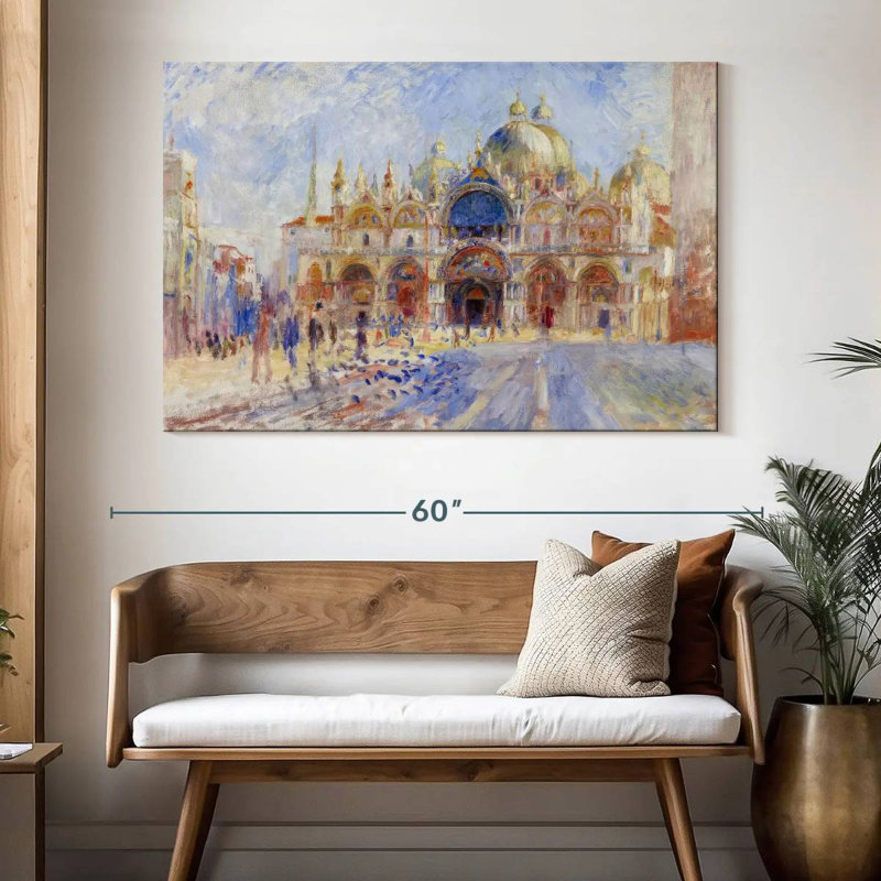 Lilie The Piazza San Marco Venice, 34" H x 51" W