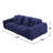 Alfresco Collection Covered in Soft, Luxurious Corduroy Fabric-180378622