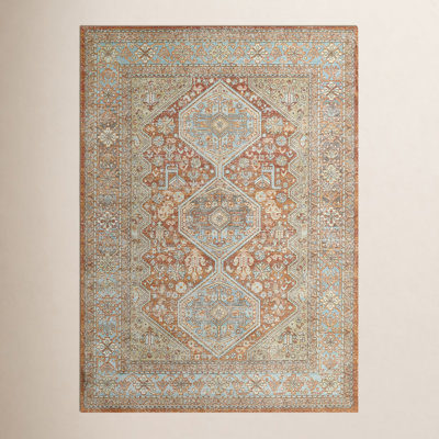 Willer Copper Orange Oriental Rug