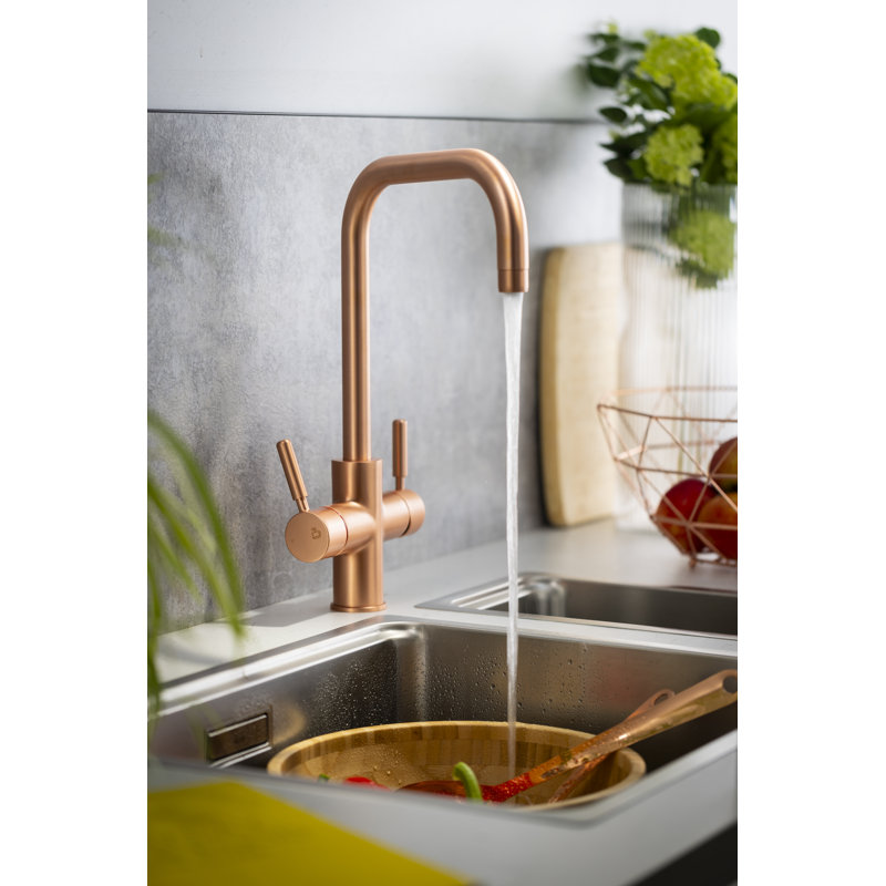 Abode Hemista 4-in-1 Steaming Hot Water Tap, Urban Copper