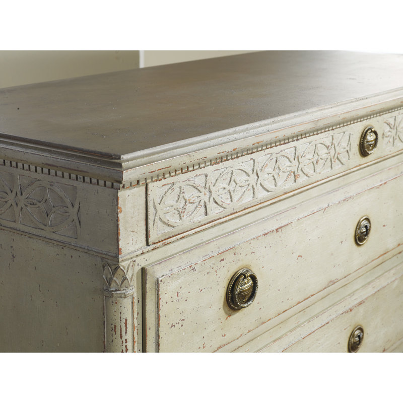 Gustavian 4 - Drawer Dresser