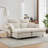 Deep Seat Sectional Sofa,Comfortable Cloud Sofa with Ottomans,loveseat Sofa,Modern Corduroy Upholstered Sectional Sofa for Living Room,Apartment,Studio,Office-997653586