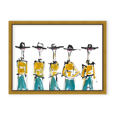 Hats And Slacks Print by Chauncey Jacks