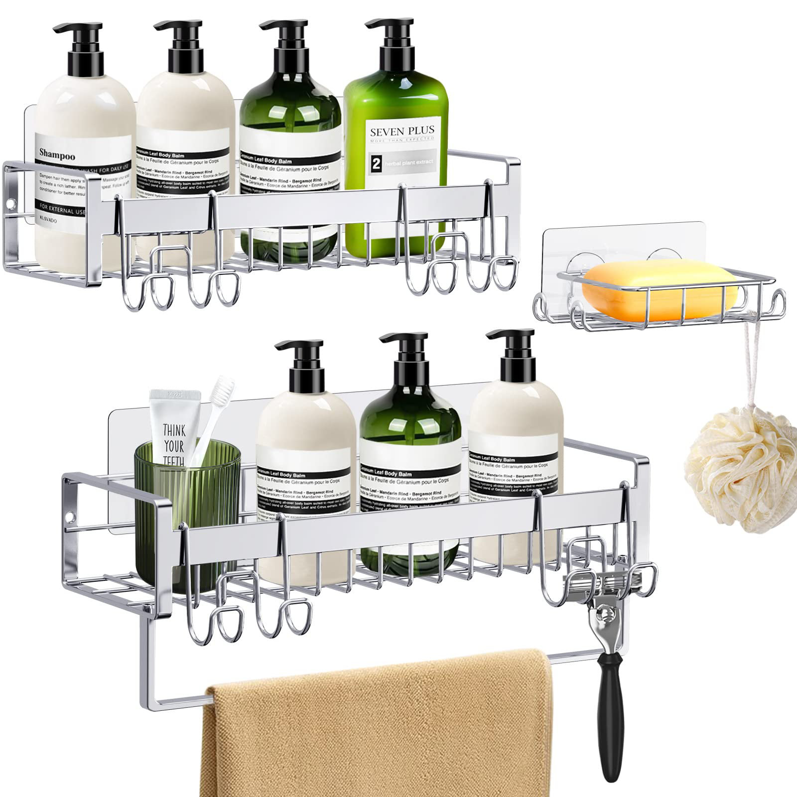 Bath, Shower, Tub Mat, 32 x 16, Machine Washable, Antibacterial, BPA, Latex, Phthalate Free Rebrilliant