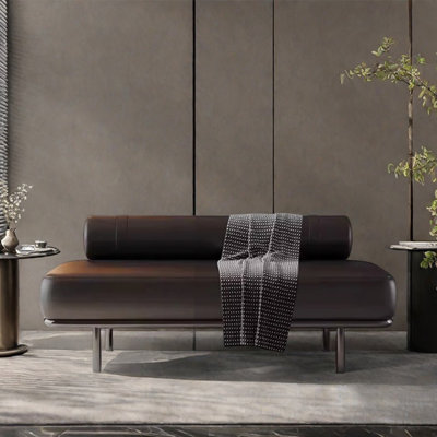 Banc de repos en acier inoxydable
