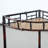 Triangular flower stand removable corner storage