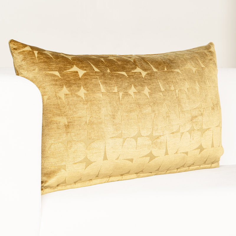 Coussin Nouri, Plumes, Vert, Carré 20 po