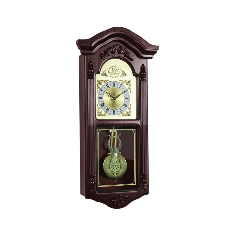 Shoemaker Manufactured Wood Wall Clock