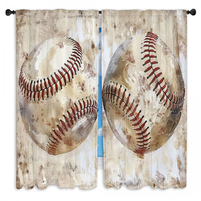 Paire de rideaux obscurcissant en polyester Markinson