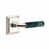 Polished Nickel/Green Marble