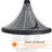 Orion Solar Post Light- Black