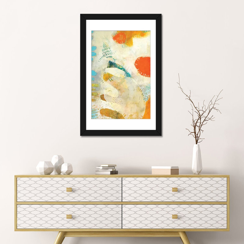 «Phenix III» par Sue Jachimiec - Estampe numérique sur toile tendue avec châssis, H 32 po x l 24 po x P 1 po, Blanc