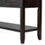 Console Elegant Vintage avec de grands tiroirs de rangement et une tablette