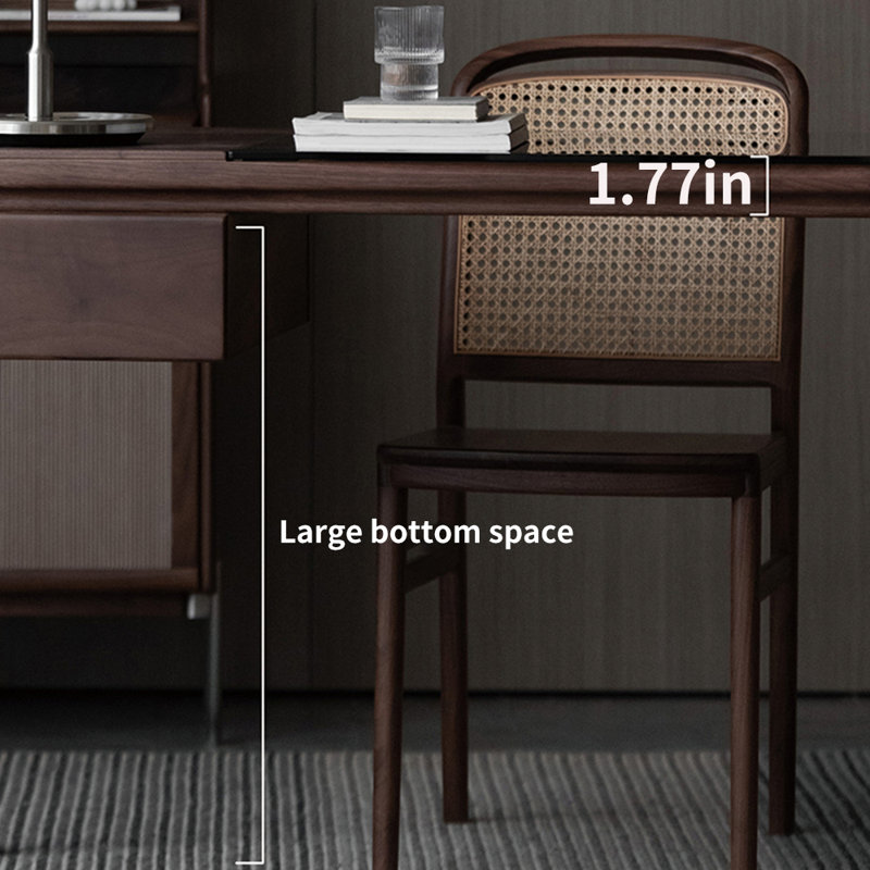 Bureau créatif de style américain, Marron foncé