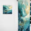 Milena - Rideau obscurcissant à motif abstrait Modern Waves - 1 panneau-1388136451