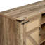 Buffet Aurelijus avec 4 portes de grange et tablettes réglables-1650036746